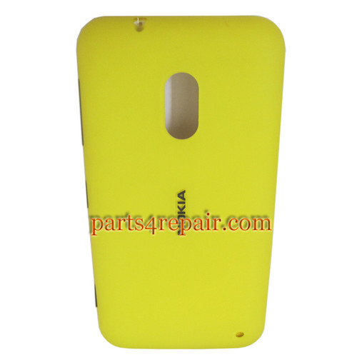 Back Cover for Nokia Lumia 620 -Yellow from www.parts4repair.com