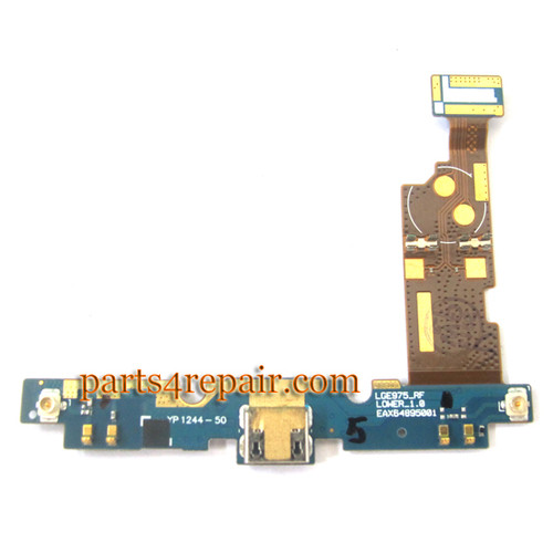 Dock Charging Port for LG Optimus G E975 from www.parts4repair.com