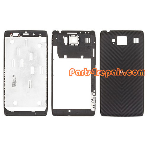 Full Housing Cover for Motorola RAZR HD XT925 from www.parts4repair.com