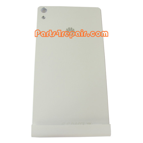 Back Cover for Huawei Ascend P6 -White from www.parts4repair.com