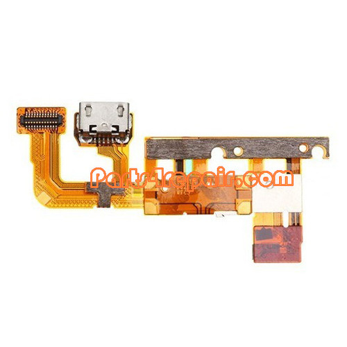 Dock Charging Flex Cable for Huawei Ascend P6