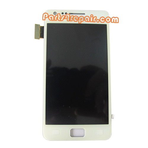 Generic Complete Screen Assembly for Samsung I9105 Galaxy S II Plus -White