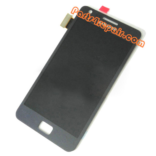 Generic Complete Screen Assembly for Samsung I9105 Galaxy S II Plus -Blue