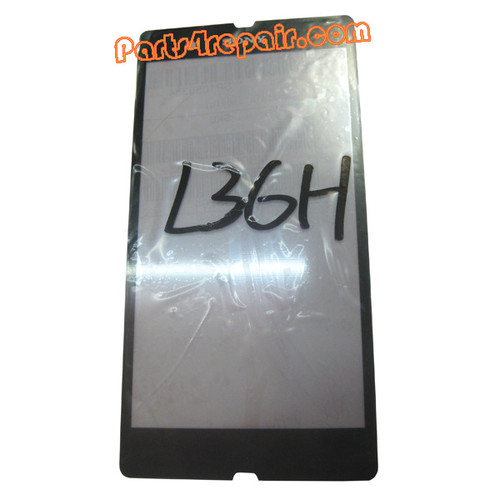 Front Glass Lens for Sony Xperia Z L36H from www.parts4repair.com