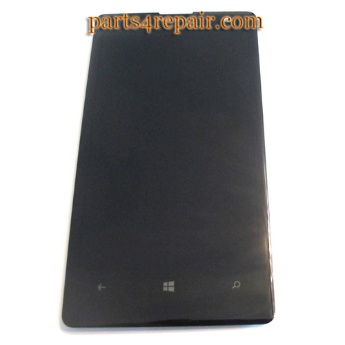 Complete Screen Assembly with Bezel for Nokia Lumia 1020 -Black