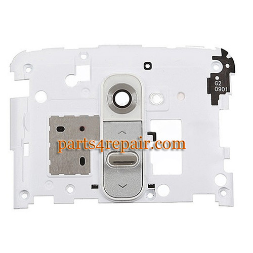 Camera Cover for LG G2 D802 D800 D803 -White from www.parts4repair.com