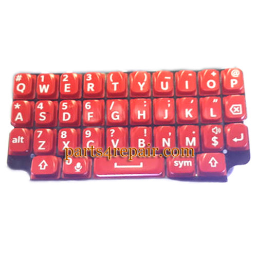 Keypad Membrane for BlackBerry Q5 -Red