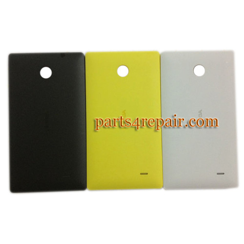 Back Cover for Nokia X -Black from www.parts4repair.com