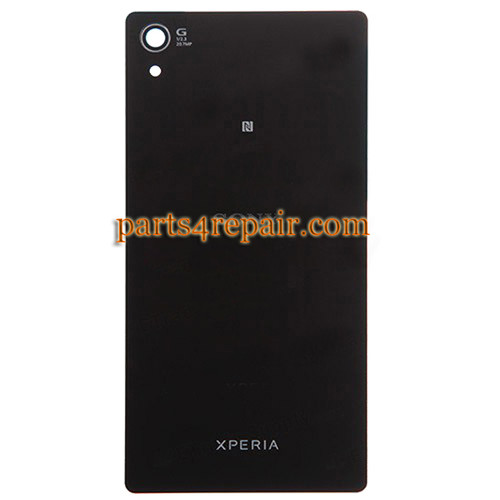 Back Cover for Sony Xperia Z2 -Black from www.parts4repair.com