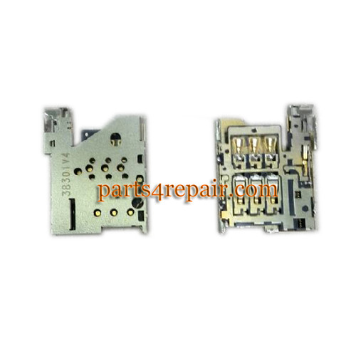 SIM Contact Connector for Nokia Lumia 1520 from www.parts4repair.com