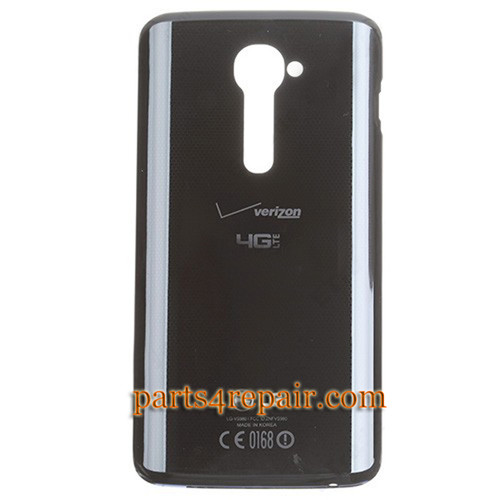 Back Cover with NFC for LG G2 VS980 -Black from www.parts4repair.com