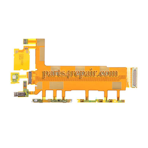 Motherboard Flex Cable for Sony Xperia Z3 from www.parts4repair.com