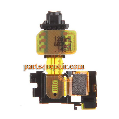 Earphone Jack Flex Cable for Sony Xperia Z3 from www.parts4repair.com
