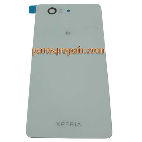 Generic Back Cover for Sony Xperia Z3 Compact mini -White
