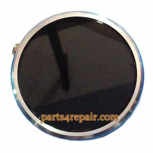 Complete Screen Assembly for Motorola Moto 360 Smartwatch -Silver