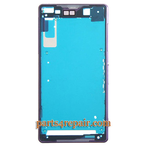 LCD Plate for Sony Xperia Z2 -Purple from www.parts4repair.com