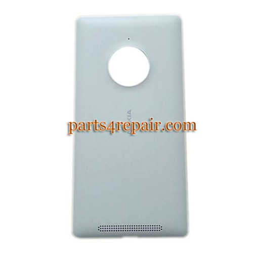 Back Cover with Wireless Charging Coil for Nokia Lumia 830 -White from www.parts4repair.com