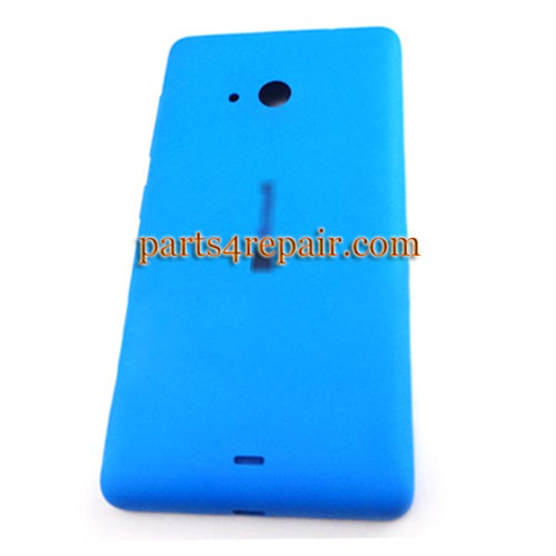 Back Cover with Side Keys for Microsoft Lumia 535 -Blue (Smooth and Bright) from www.parts4repair.com