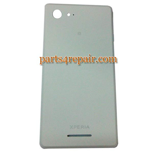 Back Cover for Sony Xperia E3 -White from www.parts4repair.com