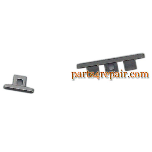 Volume Button & Power Button for Motorola Nexus 6 -Silver from www.parts4repair.com