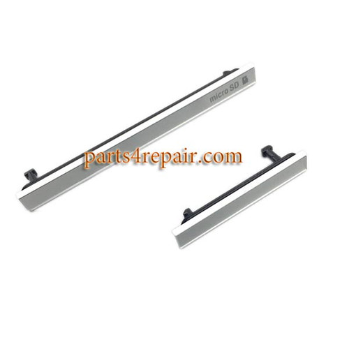 SIM Cover & USB Cover for Sony Xperia Z2 Tablet from www.parts4repair.com