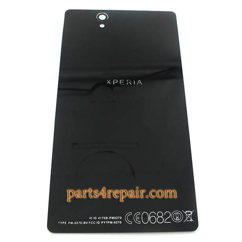 Generic Back Cover with NFC for Sony Xperia Z L36H -Black