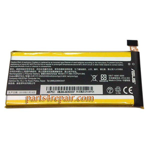 Built-in Battery for Asus PadFone Infinity (A80) from www.parts4repair.com
