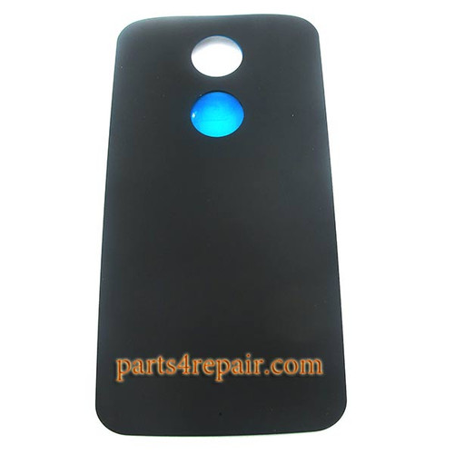 Back Cover with Adhesive for Motorola Moto X2 -Black