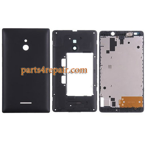 Full Housing Cover for Nokia XL from www.parts4repair.com
