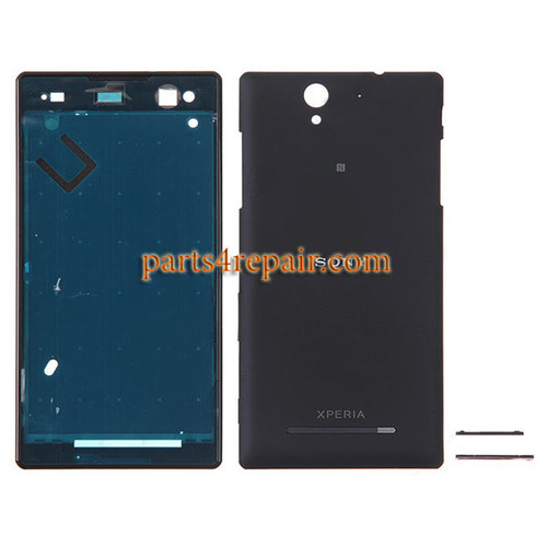 Full Housing Cover for Sony Xperia C3 S55 from www.parts4repair.com