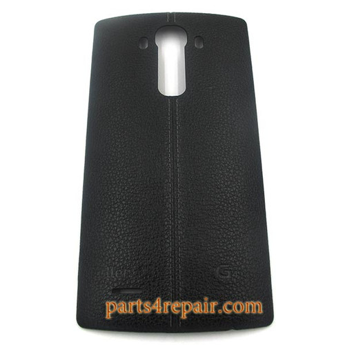 Back Cover with NFC for LG G4 -Leather Black