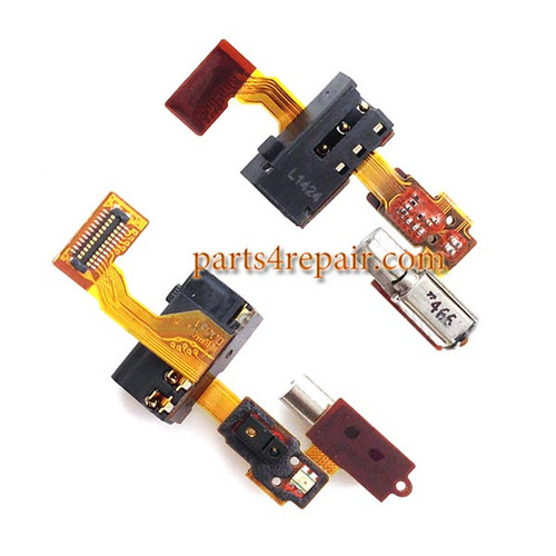 Earphone Jack Flex Cable for Huawei Honor 6 from www.parts4repair.com