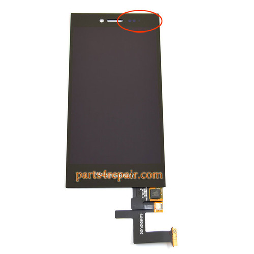 Complete Screen Assembly for BlackBerry Leap Z20