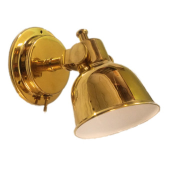 Brass look Titanium Nitride Classic LED Bulkhead Reading Light Brass look Titanium Nitride Classic LED Bulkhead Reading Light