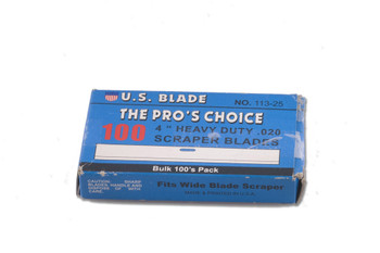 4" Scraper Blade (100) 4" Scraper Blade (100)