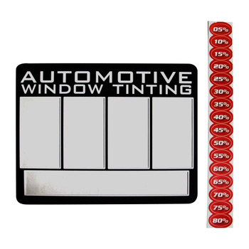 Plexi Glass Auto Tint Display Plexi Glass Auto Tint Display