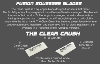 5" Clear Crush 5" Clear Crush