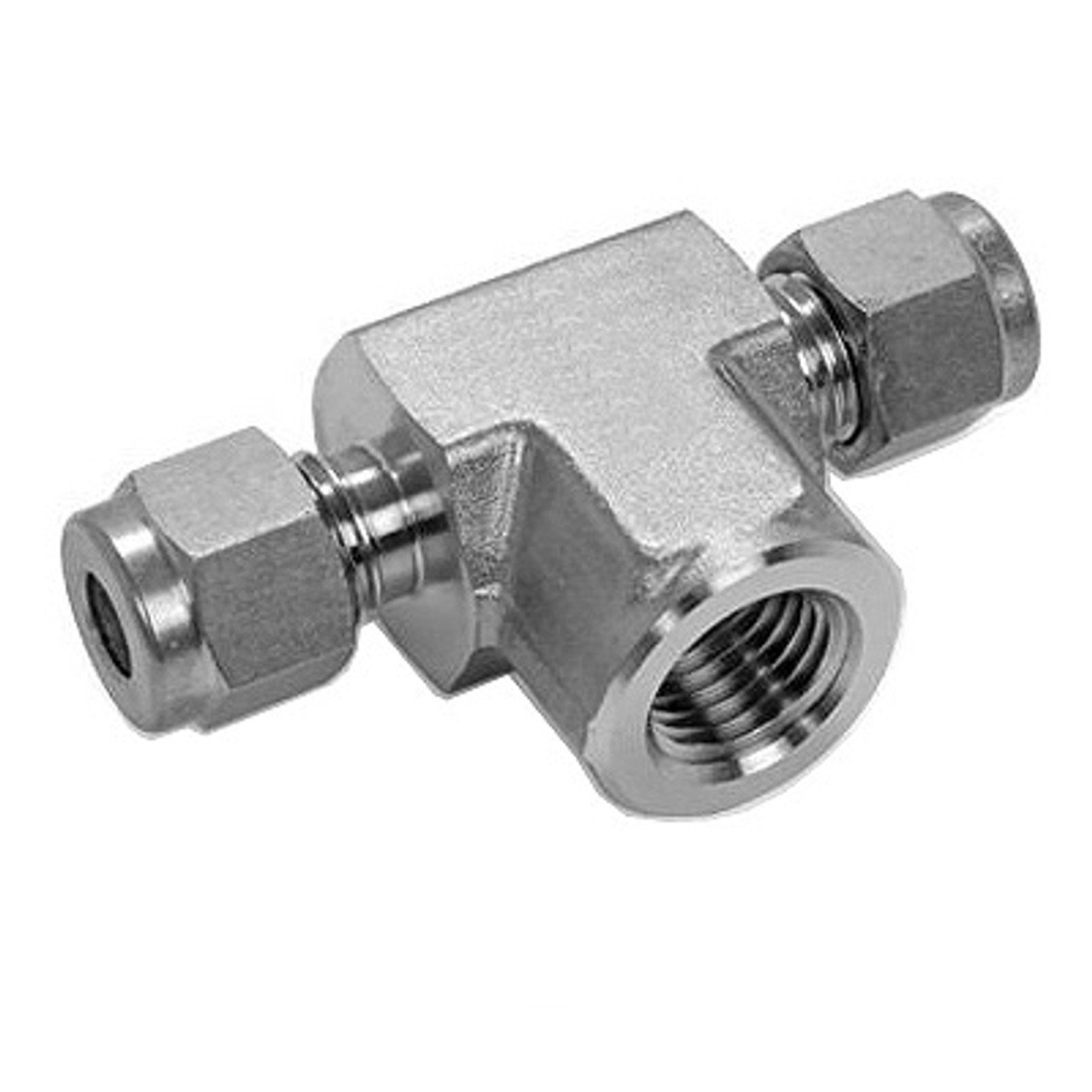 Compression Fittings Stainless Steel, 1/4" Tube x 1/8" NPT Female 1 4 Stainless Steel Compression Fittings