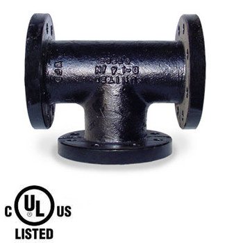Pipe Fitting Cast Ductile Iron Flanged Tees