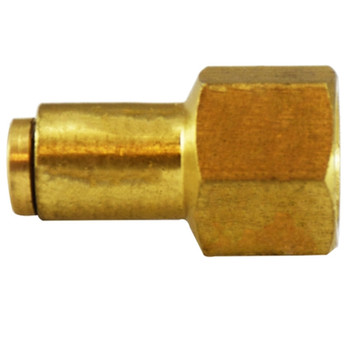 Push In FIP Connector, Brass Push-to-Connect Fitting