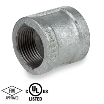PANNEXT FITTINGS NG-1500 Galvanized Close Nipple 1-1/2