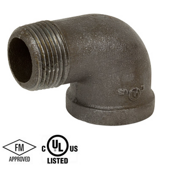 Pipe Fittings Black 90 Degree Street Elbows Malleable Iron