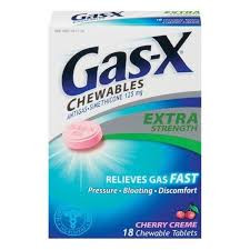 Gas X Extra Strength Anti Gas Chewable Tablets Cherry Creme 18 Ct