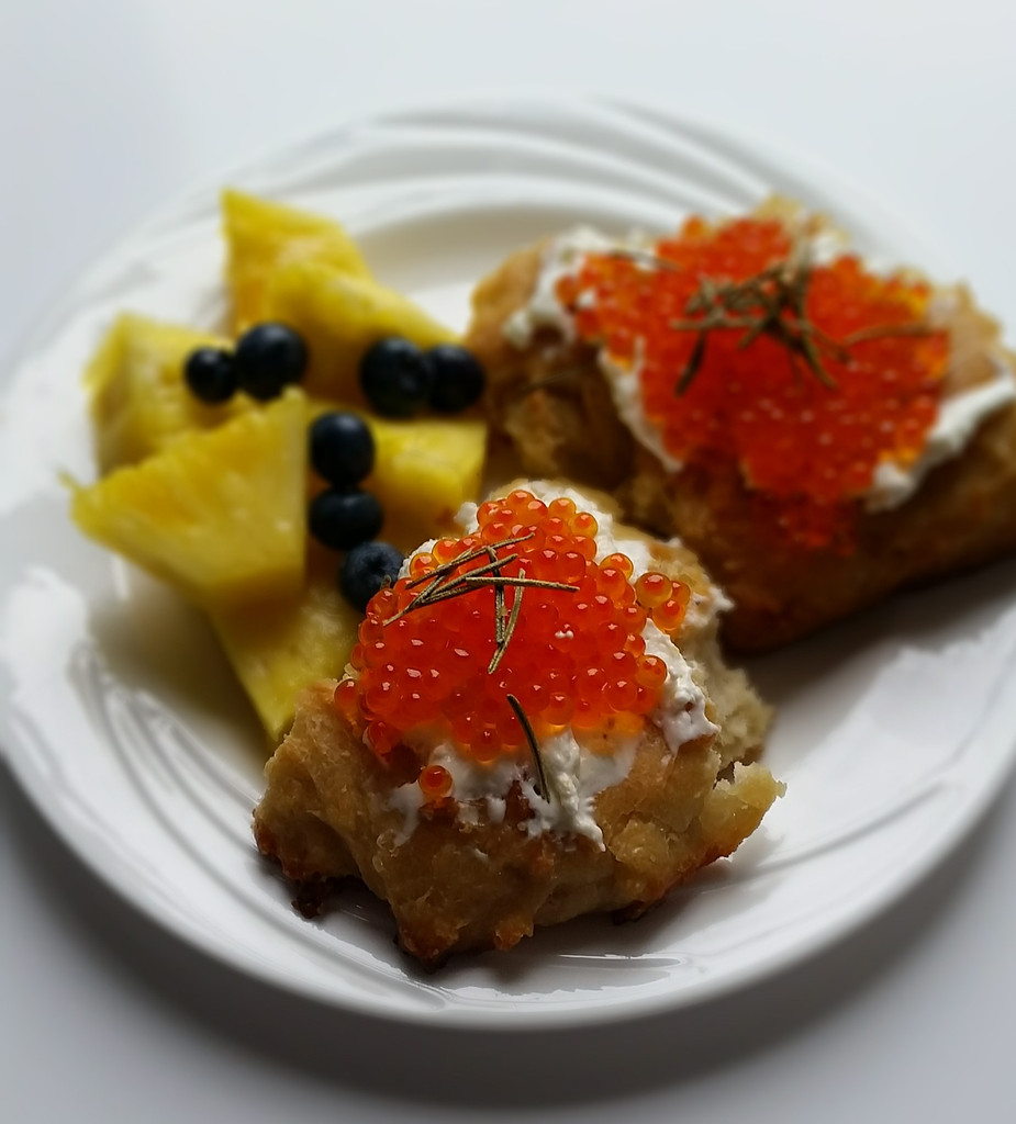 CAVIAR STAR RECIPE #10 - Smoked Trout Focaccia
