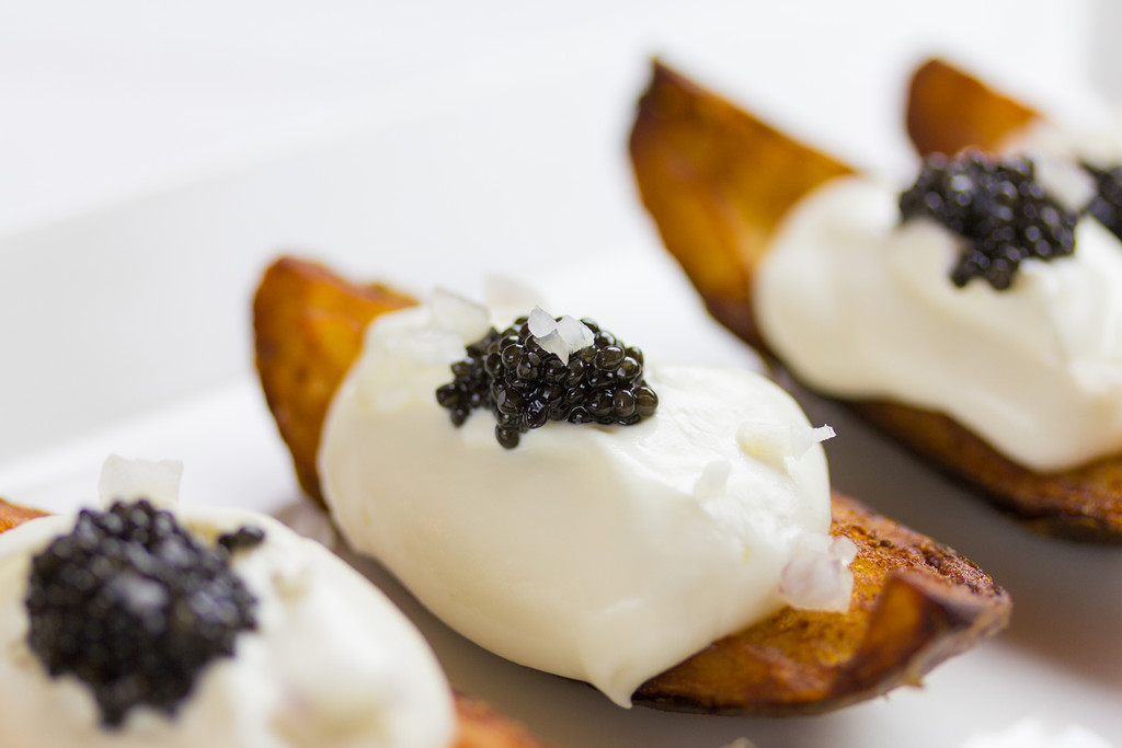 Siberian Caviar Potato Wedges