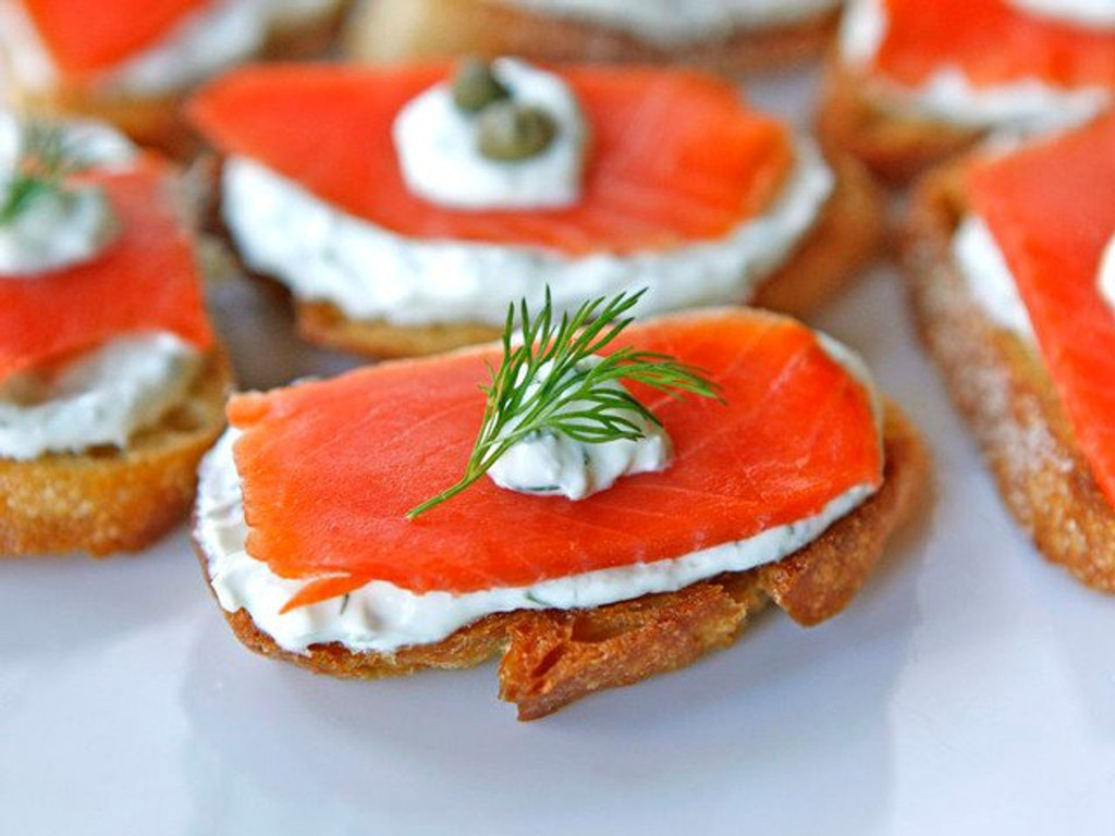 Smoked Salmon Crostini