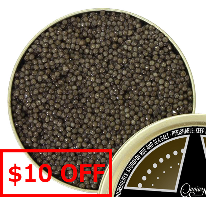 Black River Osetra Caviar - $10 off per ounce for Father's Day!