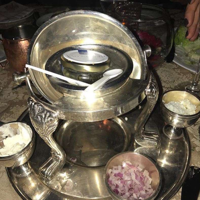 Mar-a-Lago serves caviar on plastic spoons
