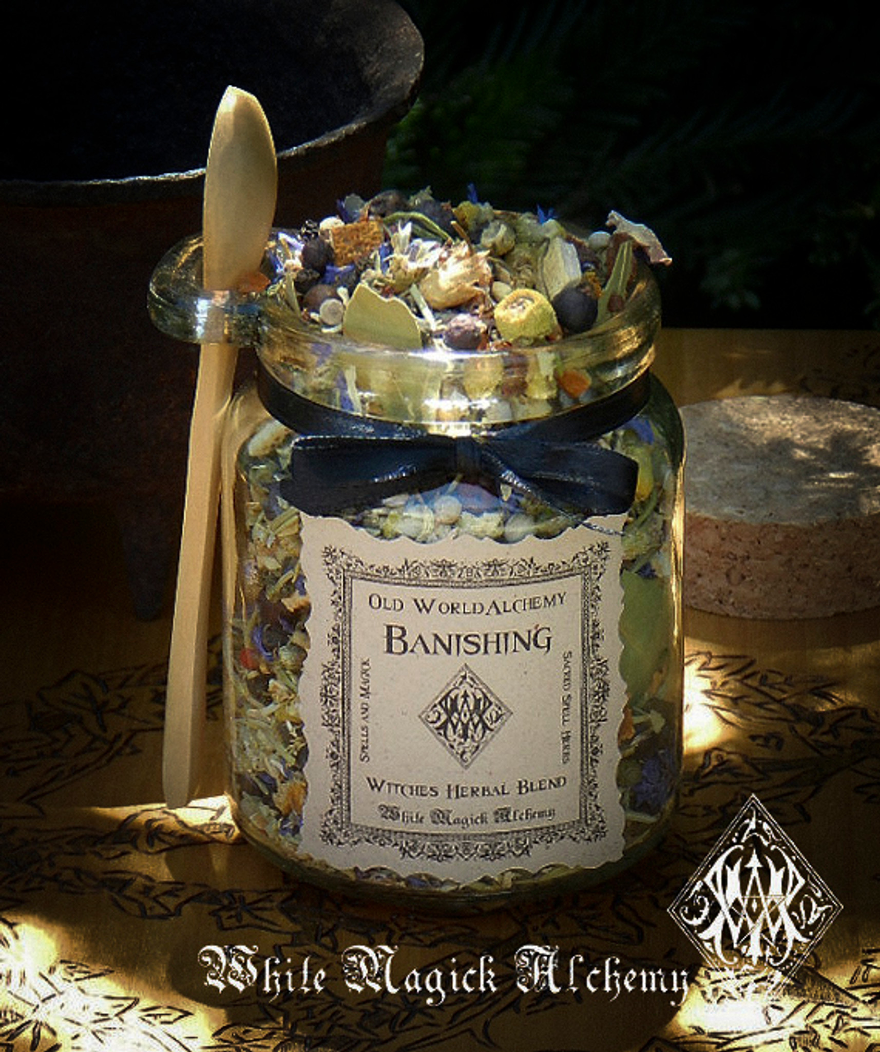 BANISHING Proprietary Herbal Spell Blend 8.5 Ounce Jar ...
