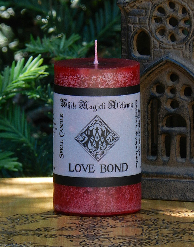 Love Bond Spell Candle, Strong Everlasting Love Bonds